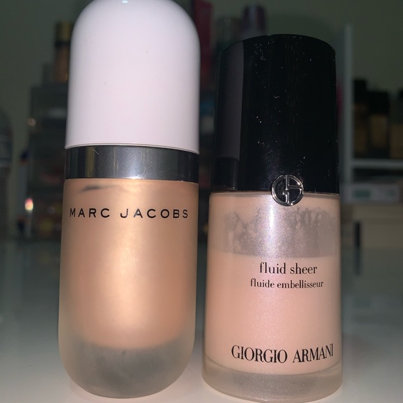 Marc Jacobs and Giorgio Armani Duo
